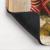Vintage Christmas Mouse Pad Mousepad (Ecke)