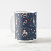 Vintage Christmas Mug with Toy Soldier Kaffeetasse (Vorderseite Links)