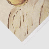 Vintage Christmas Music Angel Decoupage Seidenpapier (Ausschnitt)