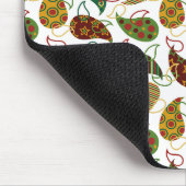 Vintage Christmas Paisley Mousepad (Ecke)