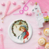 Vintage Christmas Pappteller (Party)