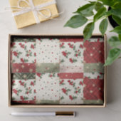 Vintage Christmas Patchwork Seidenpapier (Geschenk)