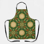 Vintage Christmas Pattern - Apron Schürze (Vorderseite)