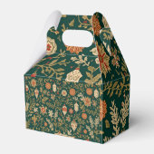 Vintage Christmas Pattern - Paper Favor Box Geschenkschachtel (Vorderseite)