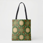 Vintage Christmas Pattern - Tote Bag Tasche (Vorderseite)
