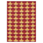 Vintage Christmas Pie Tischdecke (Vorderseite)