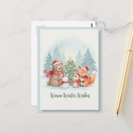 Vintage Christmas Postcard Postkarte