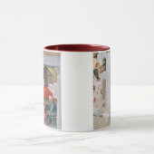 Vintage Christmas Saint Nicholas Tasse (Zentrum)