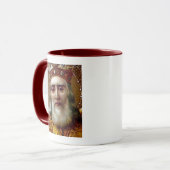 Vintage Christmas Saint Nicholas Tasse (Vorderseite Links)