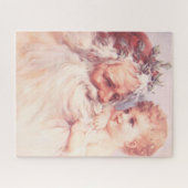 VINTAGE CHRISTMAS SANTA JIGSAW PUZZLE (Horizontal)