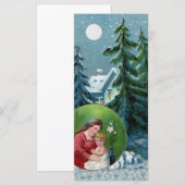 Vintage Christmas Scene (Vorne/Hinten)