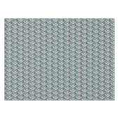 Vintage Christmas Season Gift Doodle Tischdecke (Vorderseite (Horizontal))