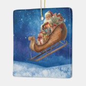 Vintage Christmas Sleigh Ornament | Cozy Nostalgic (Links)