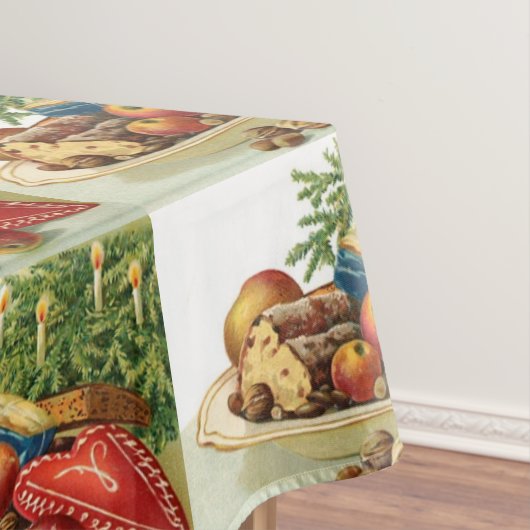 Vintage Christmas Snack Tischdecke (Beispiel)