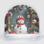 Vintage Christmas - Snow Globe Schneekugeln (Rückseite)