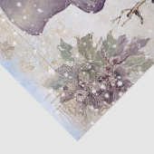 Vintage Christmas Snowman Seidenpapier (Detail)