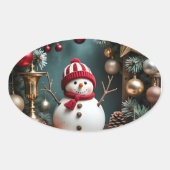Vintage Christmas - Stickers (Vorderseite)