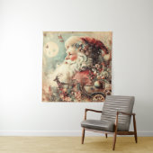 Vintage Christmas Tapestry Wandteppich (Beispiel)