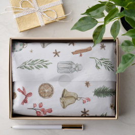 Vintage Christmas Tissue Paper Seidenpapier