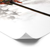 Vintage Christmas Town Poster (Ecke)