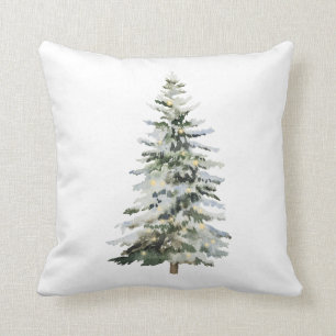 Vintage Christmas Tree Pillow Kissen
