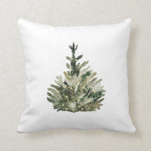 Vintage Christmas Tree Pillow Kissen