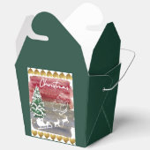 Vintage Christmas trees  Geschenkschachtel (Offen)