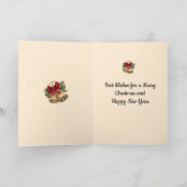 Vintage Christmas Weihnachten Angel Gruß (Innenseite)