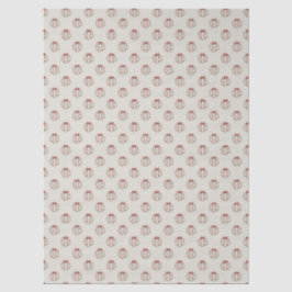 Vintage Christmas Wreath Watercolor Linen (cream) Seidenpapier