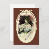 Vintage Christy Girl, Bridal-Portrait der Antike (Vorne/Hinten)