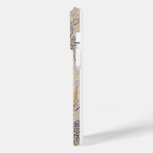 Vintage Chrysanthemum-Blume Case-Mate iPhone Hülle (Rückseite / Links)