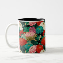 Vintage Chrysanthemum Flowers BOHO Botanical