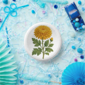 Vintage Chrysanthemum Pappteller (Party)