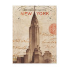 Vintage Chrysler Building in New York