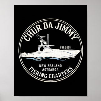 Vintage CHUR DA JIMMY Angel-Ausflüge Poster