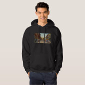 Vintage Church Street, Burlington, VT Hoodie (Vorne ganz)