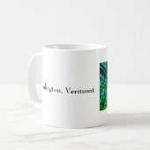 Vintage Church Street, Burlington, VT Kaffeetasse (Vorderseite Links)