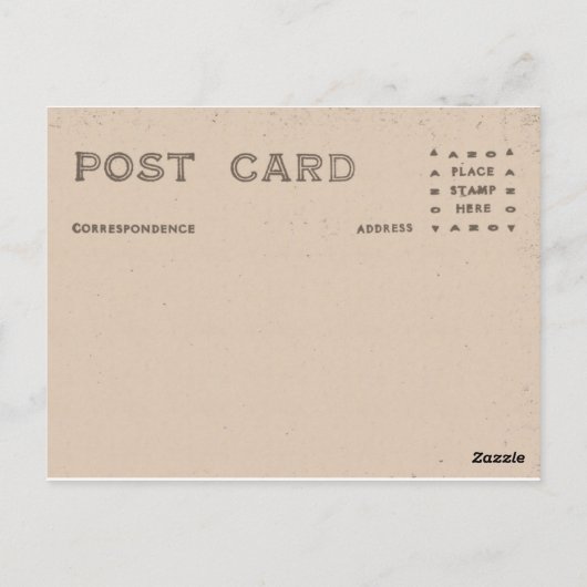 Vintage Cincinnati Postkarte (Rückseite)