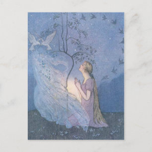 Vintage - Cinderellas Wunsch, Postkarte