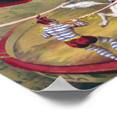 Vintage Circus Ad Poster (Ecke)