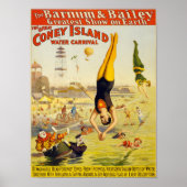 Vintage Circus Ad Poster (Vorne)