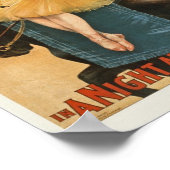 Vintage Circus Ad Poster (Ecke)