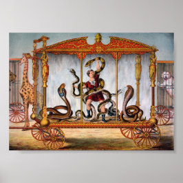 Vintage Circus Ad Poster