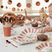 Vintage Circus Animals Birthday Paper Plates Pappteller