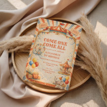 Vintage Circus Fairytale Birthday