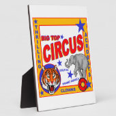 Vintage Circus Fotoplatte (Seite)