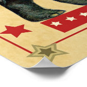 Vintage Circus Illustration Alte Antike Kunst, Dic Poster (Ecke)