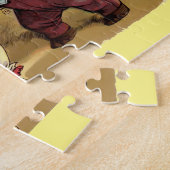 Vintage Circus Illustration Alte Antike Kunst, Dic Puzzle (Seite)