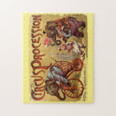 Vintage Circus Illustration Alte Antike Kunst, Dic Puzzle (Vertikal)