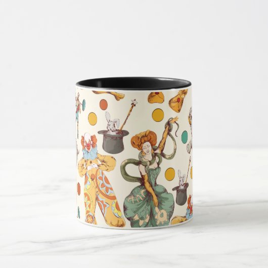 Vintage Circus Mug Tasse (Zentrum)